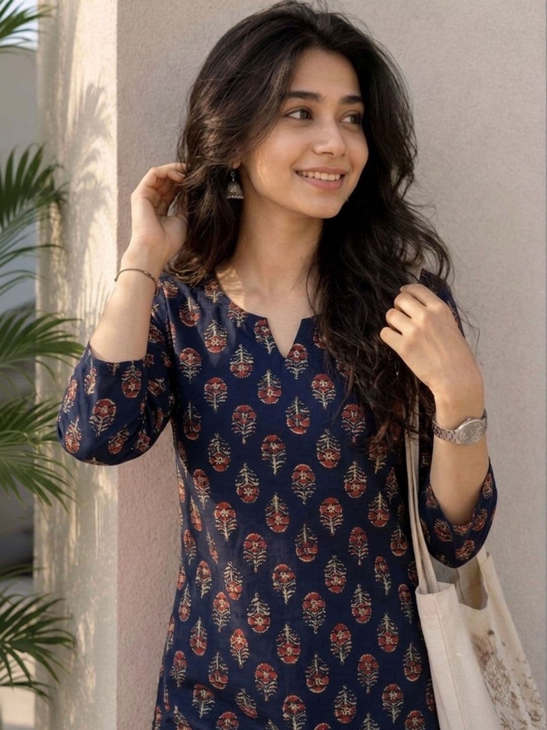Zyla Women Ethnic Motifs Printed Indie Prints Kurta thumbnail 3