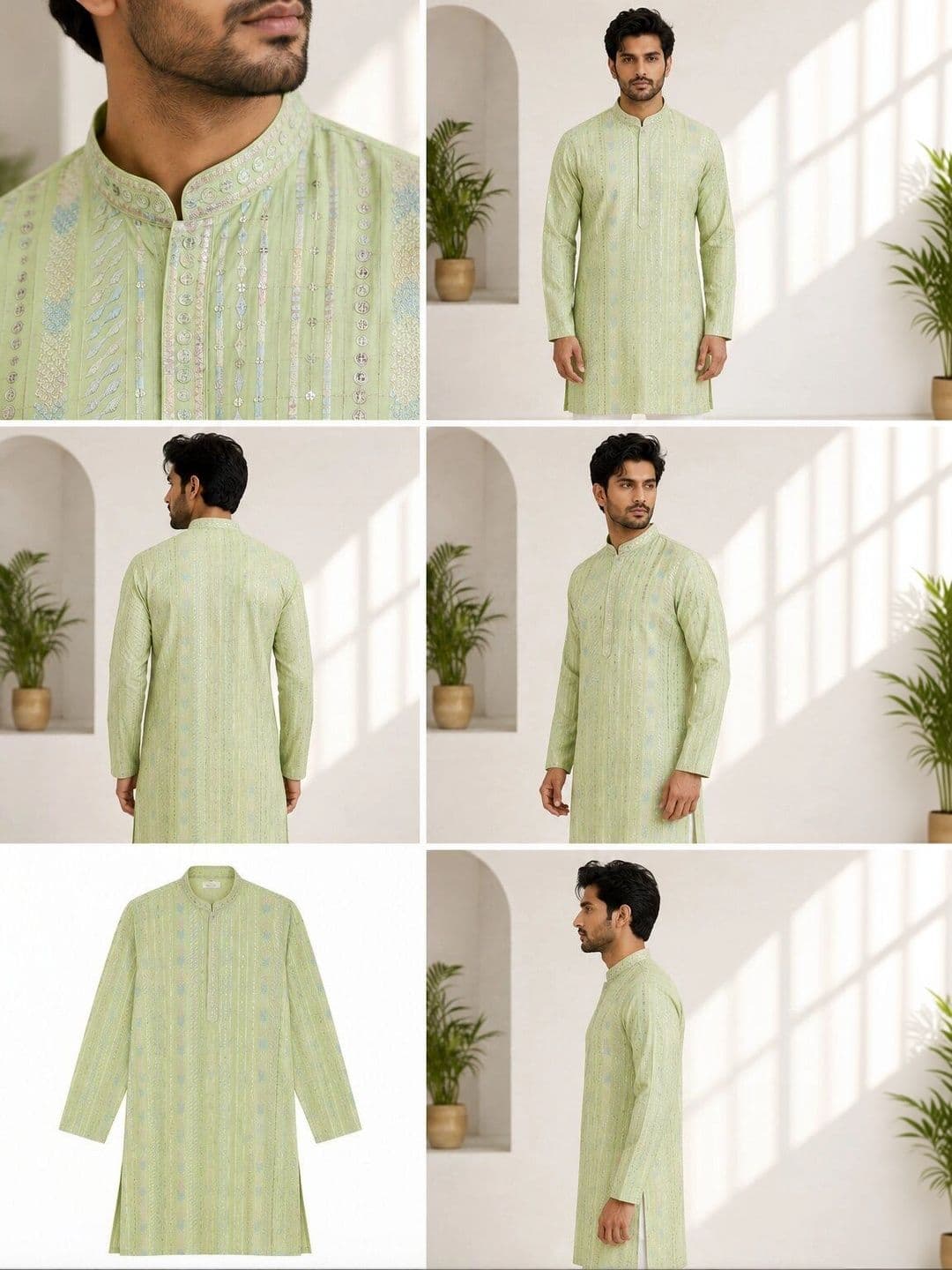 The Dapperman Men Kurta thumbnail 4