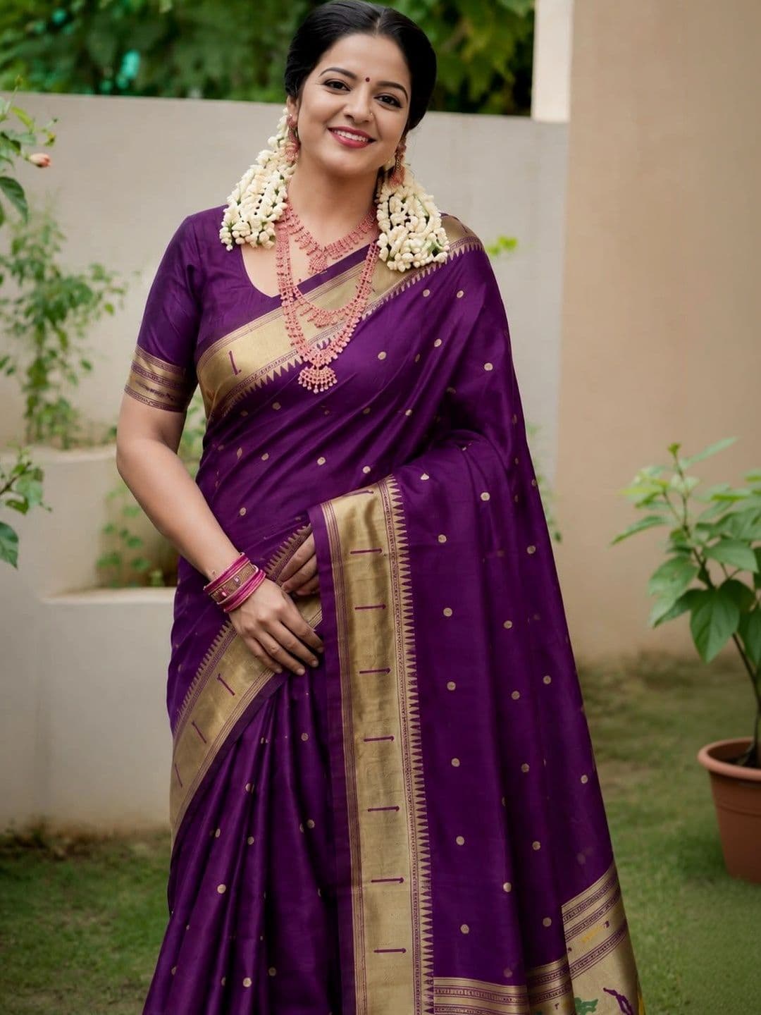 Veera Collection Woven Design Zari Art Silk Designer Banarasi Saree - view 1
