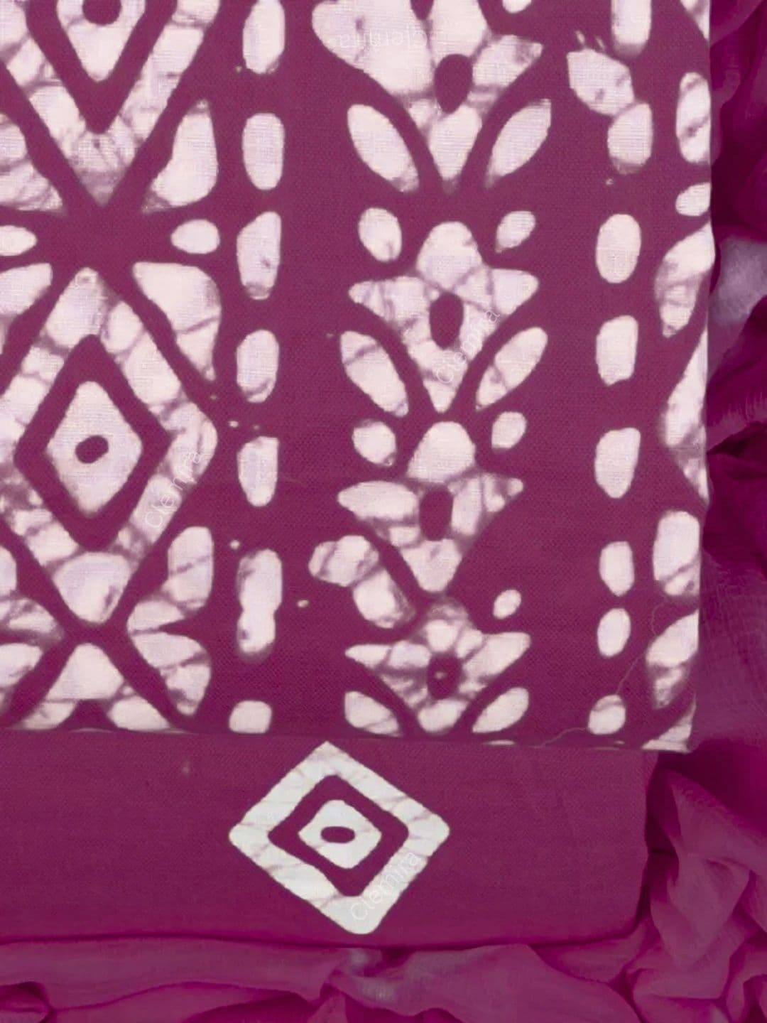 CLEMIRA Printed Pure Cotton Unstitched Dress Material thumbnail 4