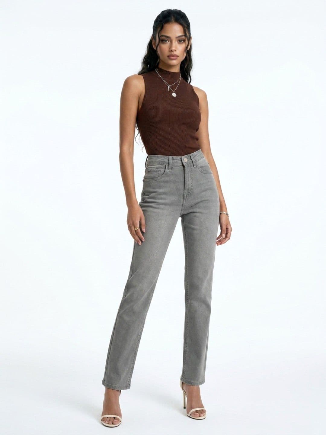 glitchez Women Slim Fit Light Fade Stretchable Jeans thumbnail 5