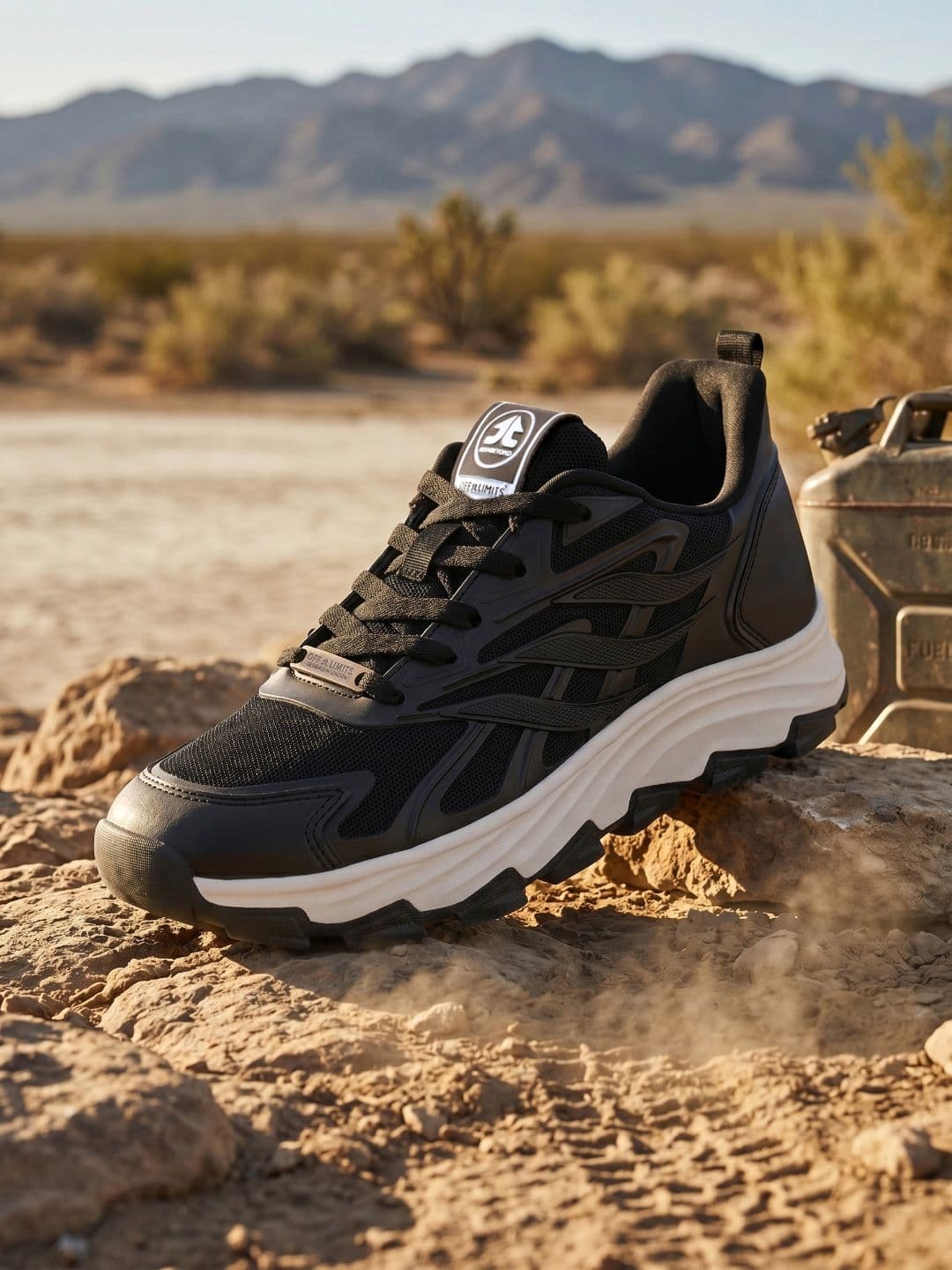 OFF LIMITS Ocm Black Mesh Trekking Shoes - view 1