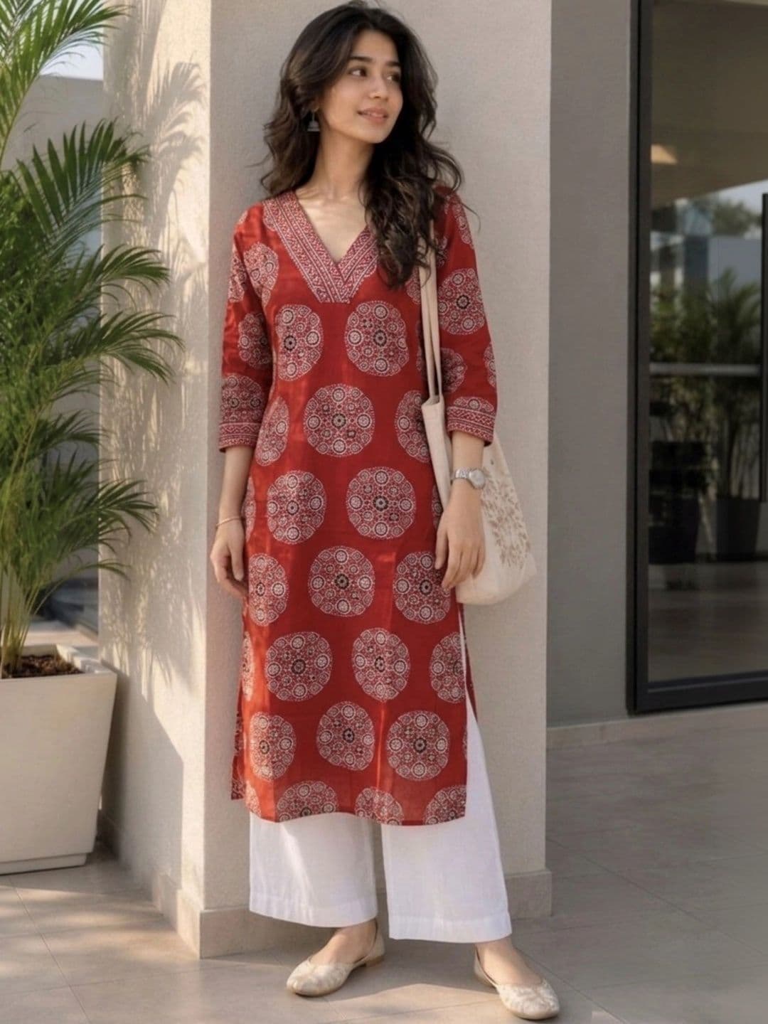 Zyla Women Ethnic Motifs Printed Kurta thumbnail 2