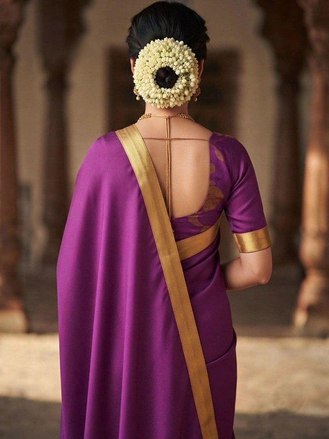 Siddhika Saree's Silk Blend Mysore Silk Saree thumbnail 2