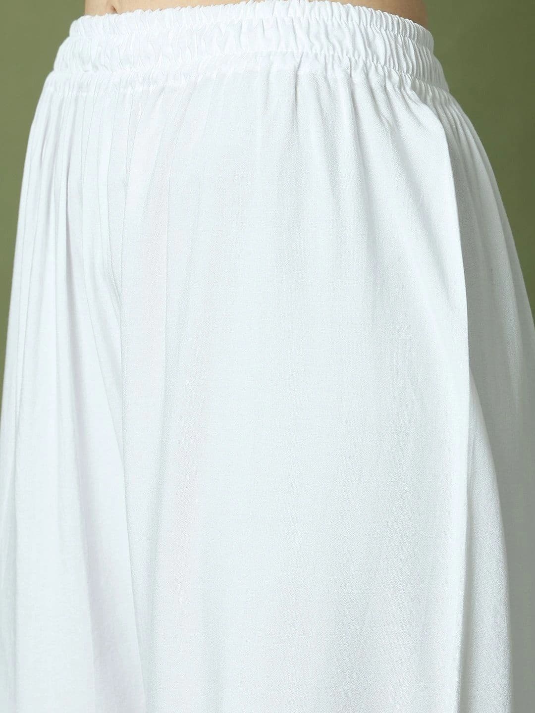 KALINI Women 2 Cropped Ethnic Palazzos thumbnail 4