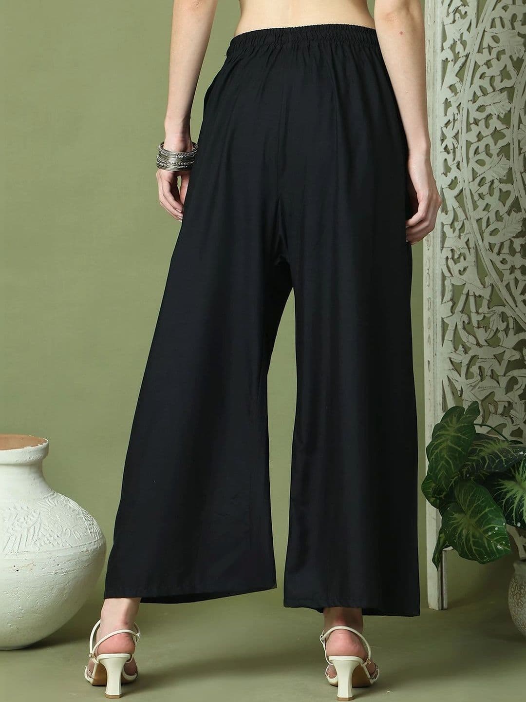 KALINI Women 2 Cropped Palazzos thumbnail 5