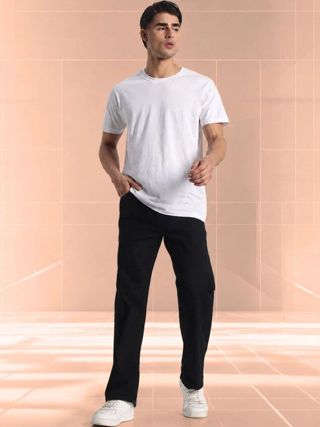 SYNZO Men Comfort Relaxed Fit Mid-Rise Jeans thumbnail 3