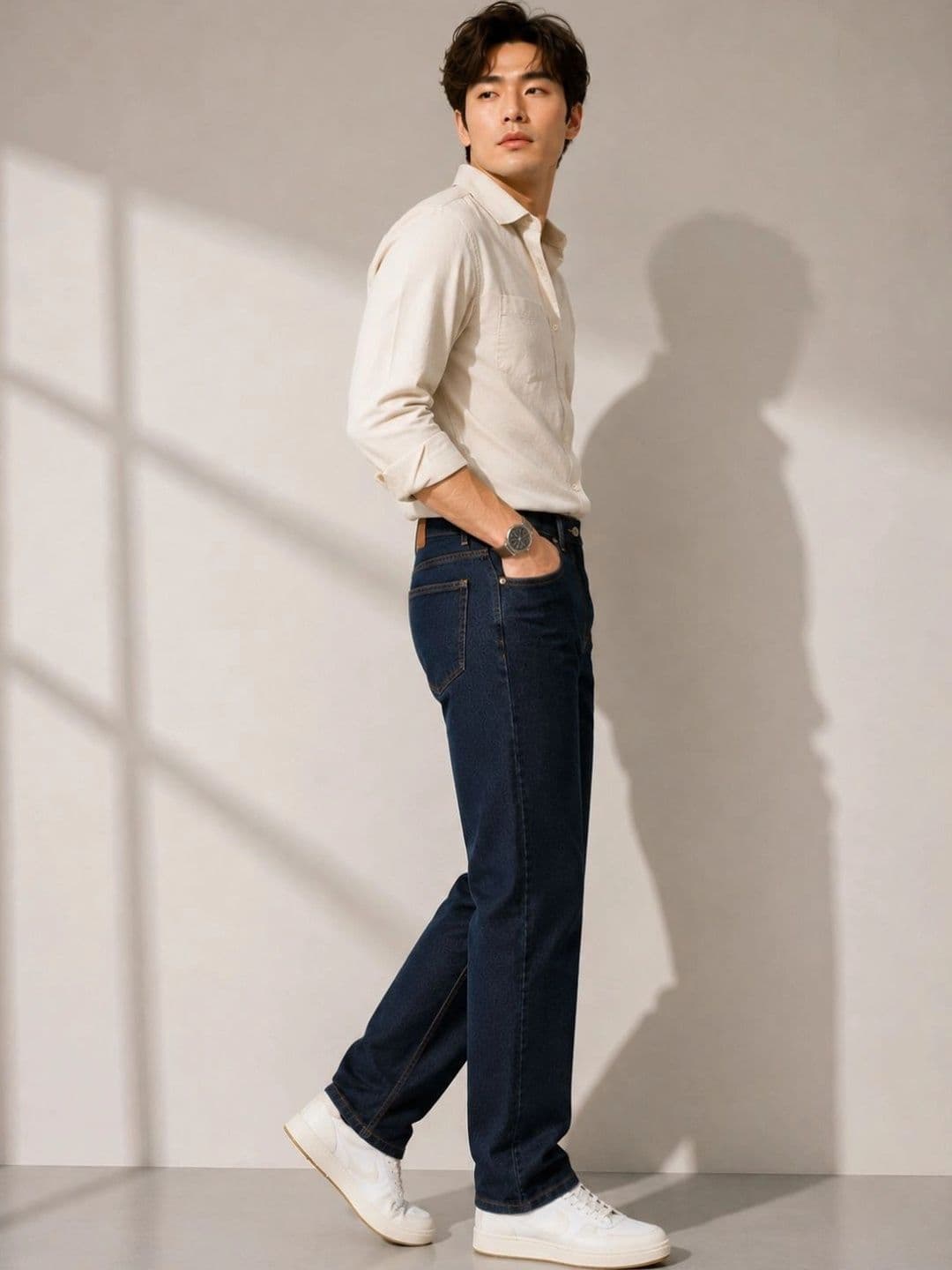 ZUSH Men Straight Fit Mid-Rise Stretchable Jeans thumbnail 3