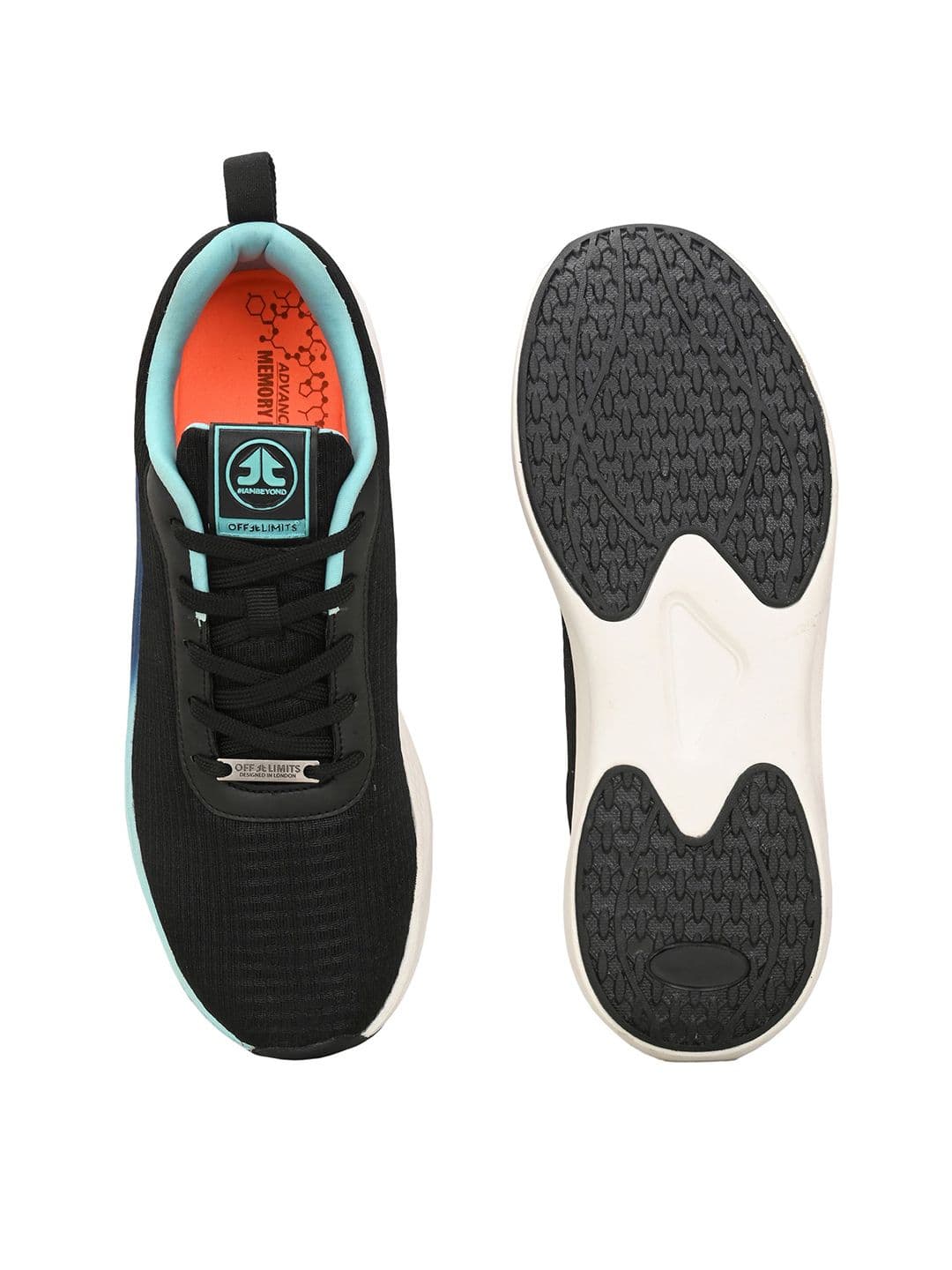 OFF LIMITS Orm Black Mesh Running Shoes thumbnail 8