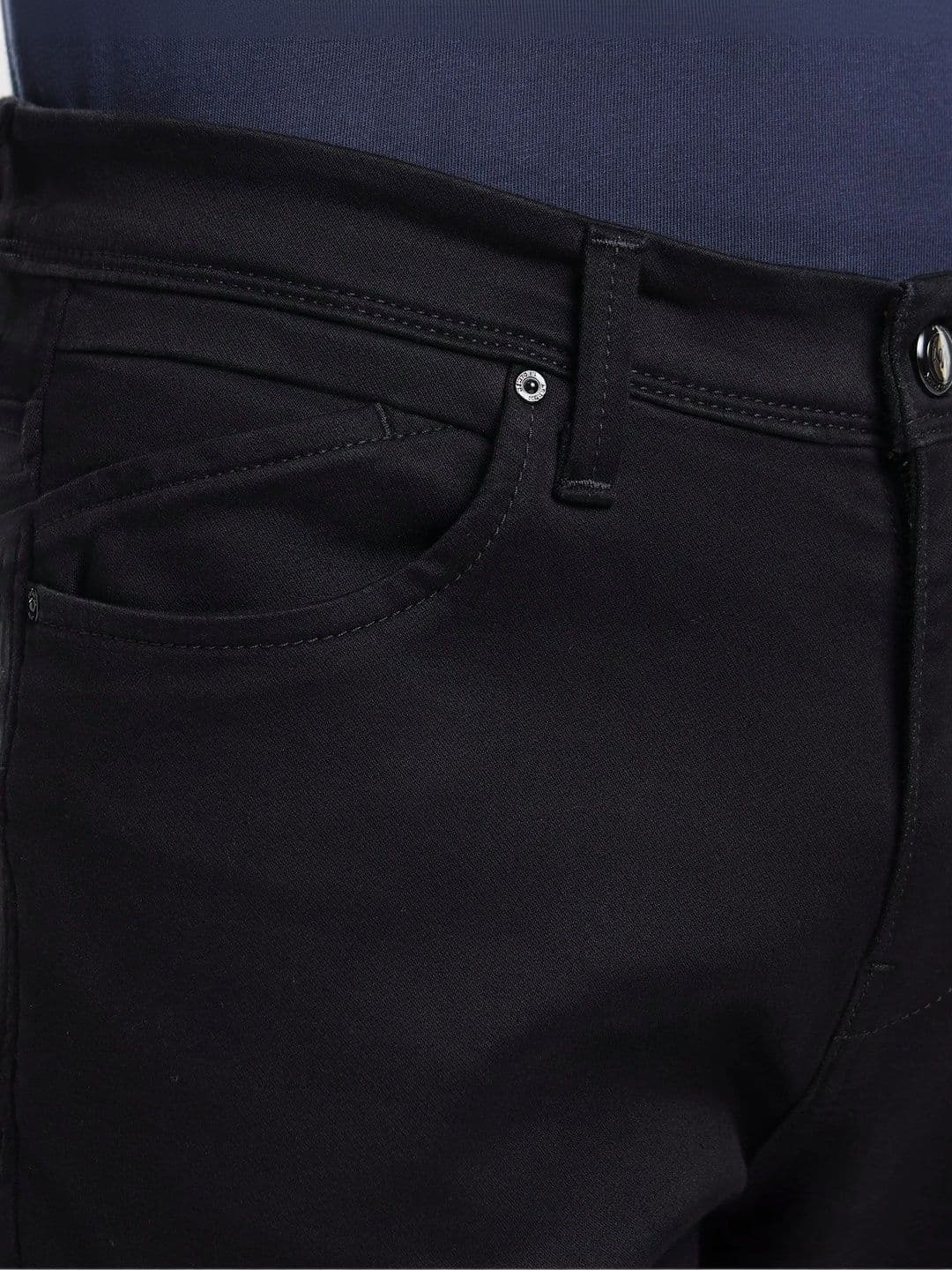 Arrow New York Men Tapered Fit Mid-Rise Stretchable Jeans thumbnail 4