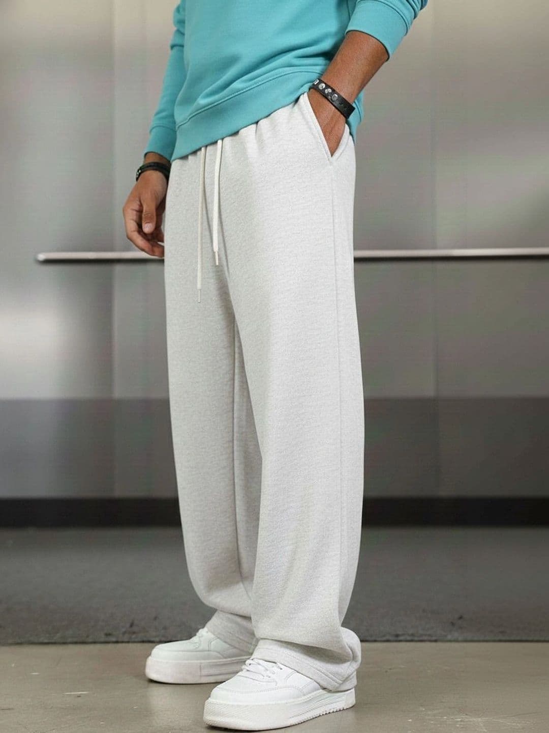 WARCOURT Men Regular Fit Track Pants thumbnail 2