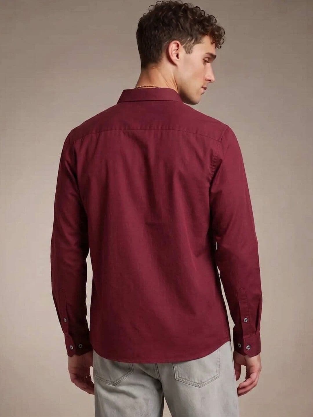 glitchez Men Standard Slim Fit Casual Shirt thumbnail 4