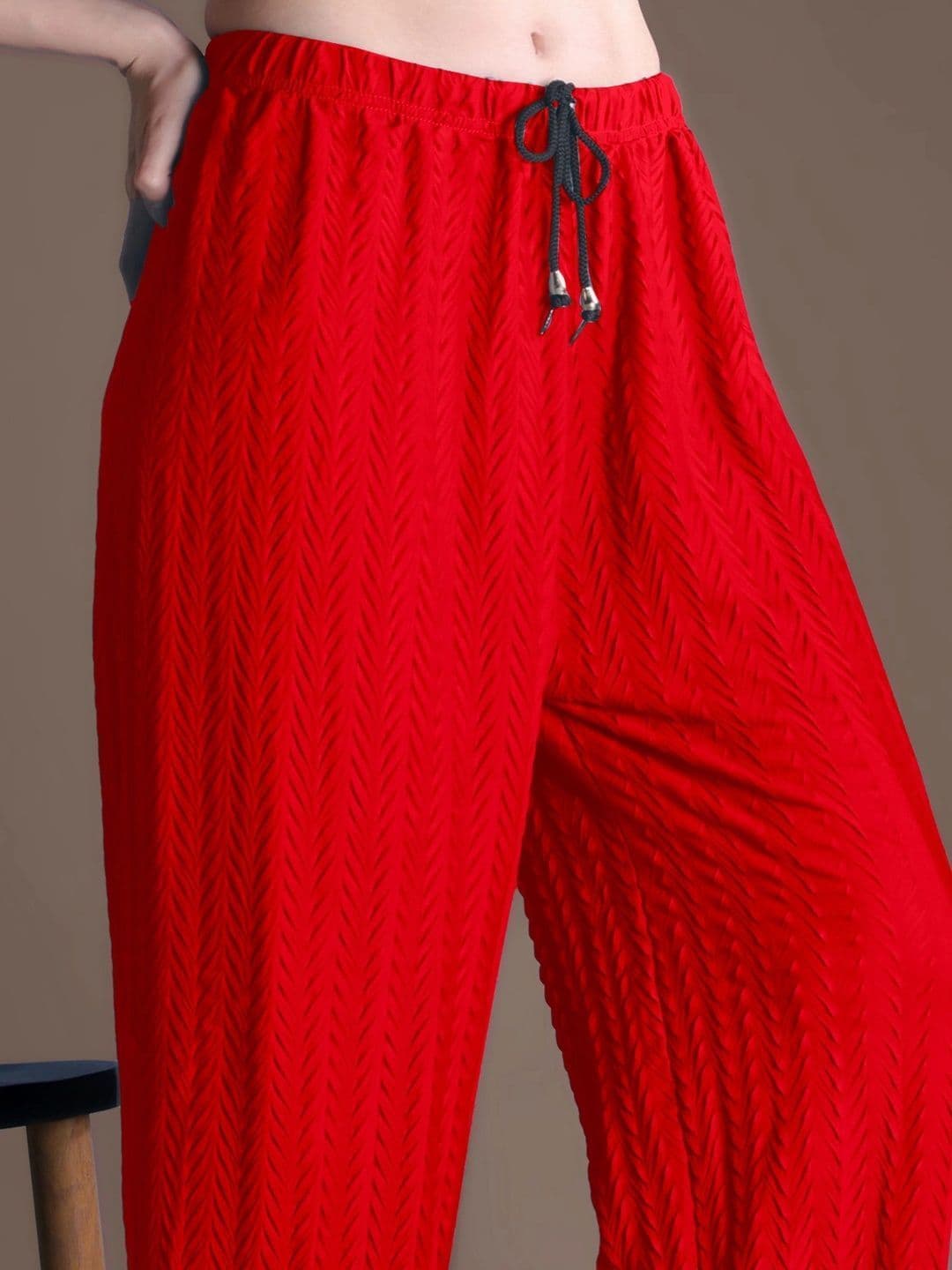 Tijarat Women 2 Knitted Palazzos thumbnail 3