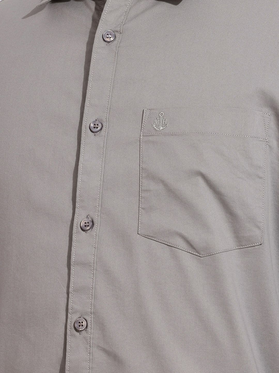 Mast & Harbour Easy Drape Grey Shirt thumbnail 4