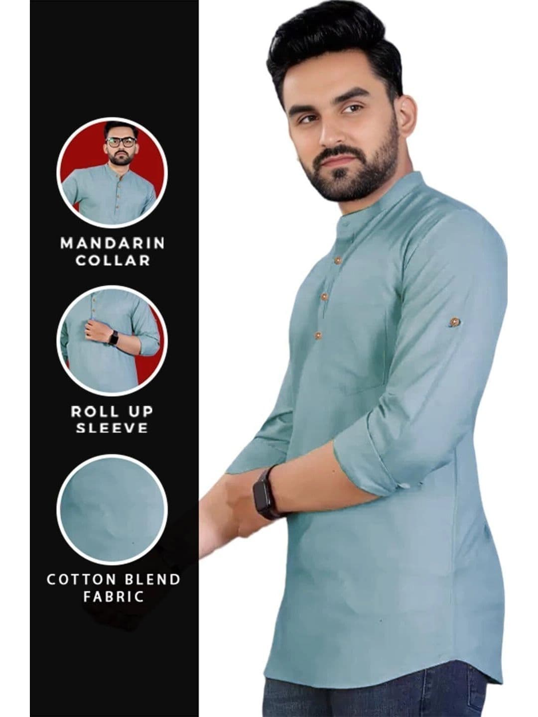 Amrit Trending Men Kurta thumbnail 3