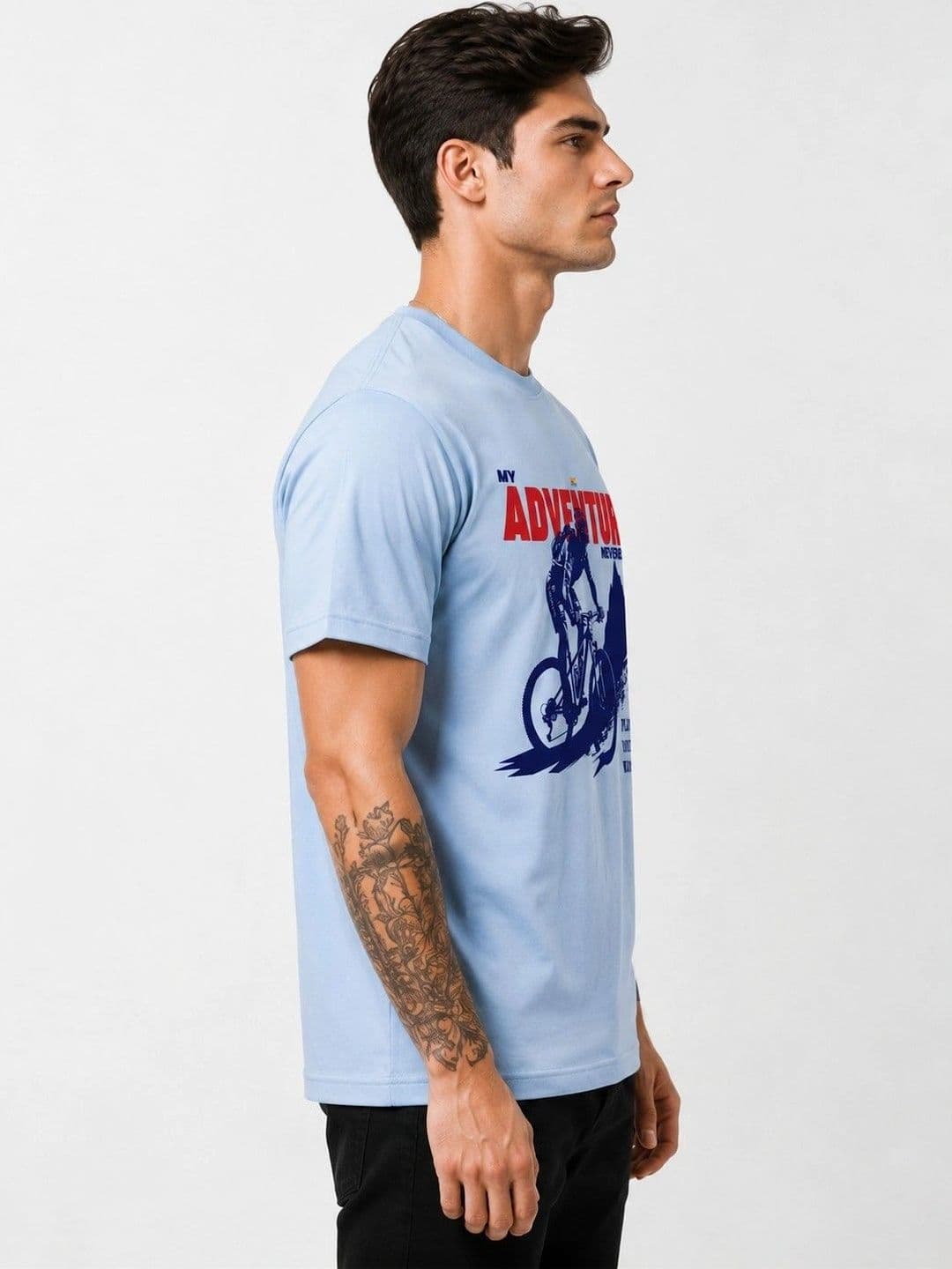 My Adventure Neverends Men Printed T-shirt thumbnail 4