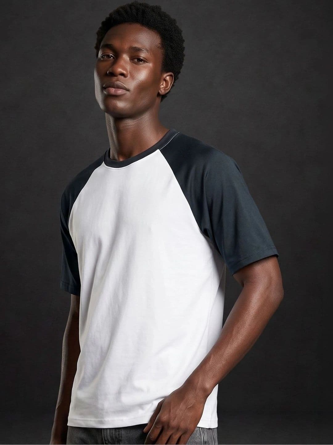 La Pajaro Men Colourblocked T-shirt thumbnail 2