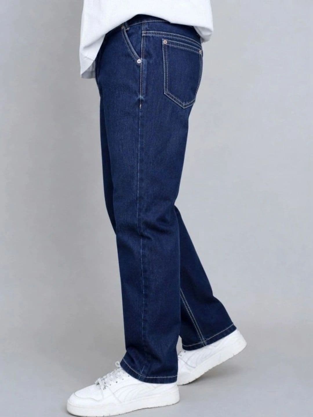 Moda Rapido Men Straight Fit Mid-Rise Light Fade Jeans thumbnail 3