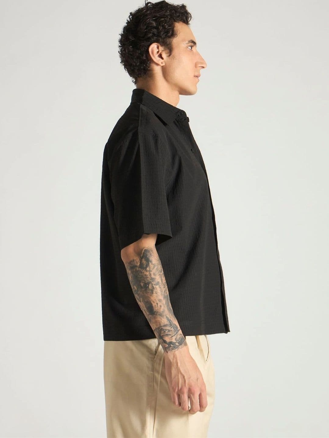 UNITED DENIM Men Premium Boxy Casual Shirt thumbnail 6