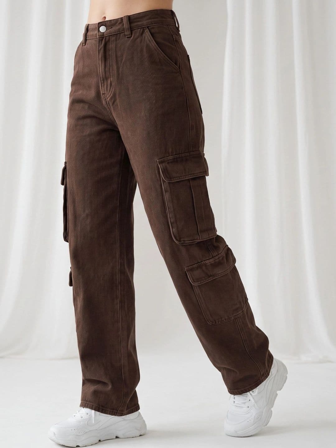 MAKPAK Women Jean Wide Leg High-Rise Stretchable Jeans thumbnail 3