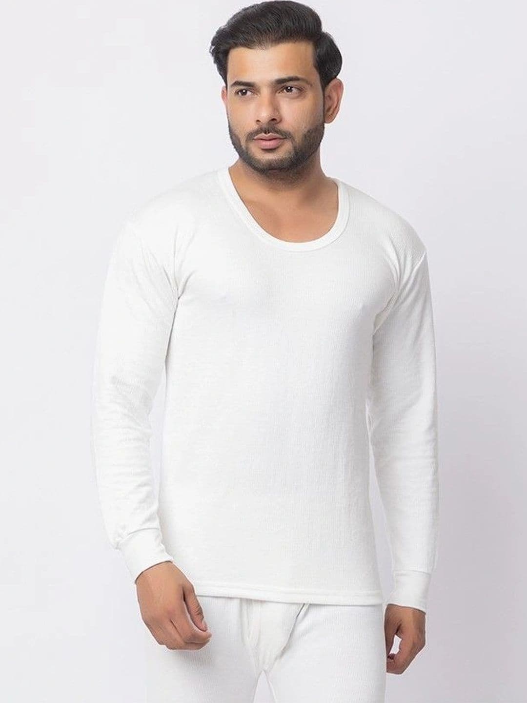 REDFORT Cotton Round Neck Thermal Tops - view 1