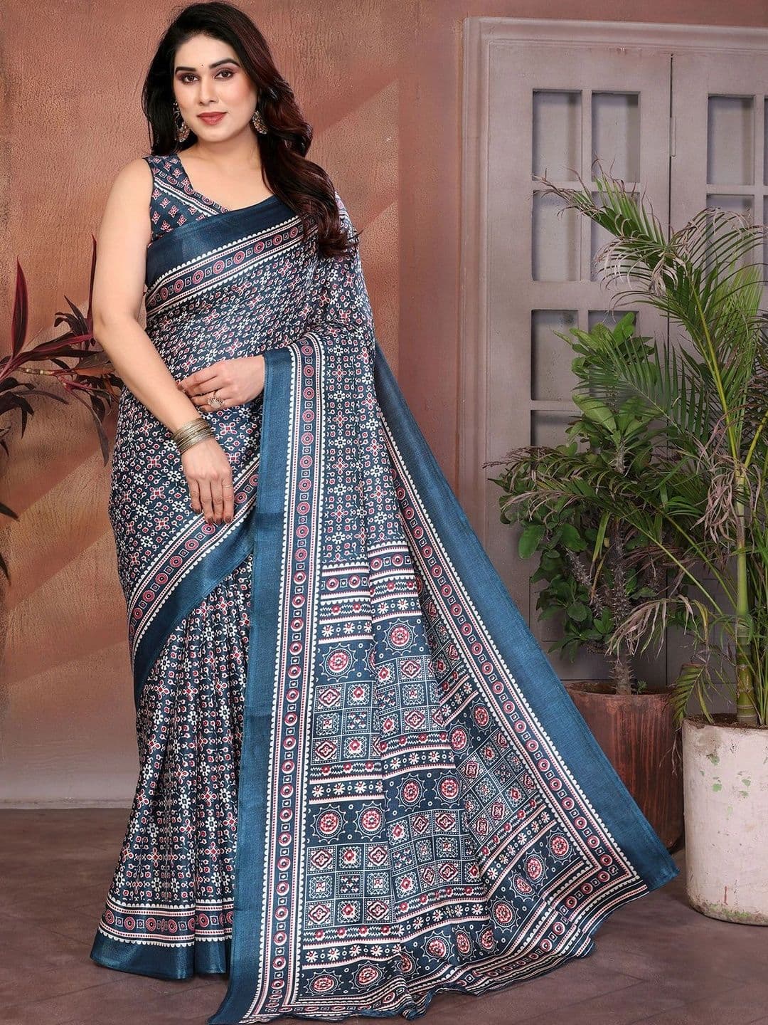 KALINI Art Silk Saree - view 1