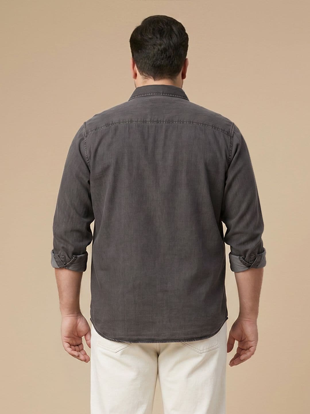 Sztori Plus Size Pure Cotton Casual Shirt thumbnail 5
