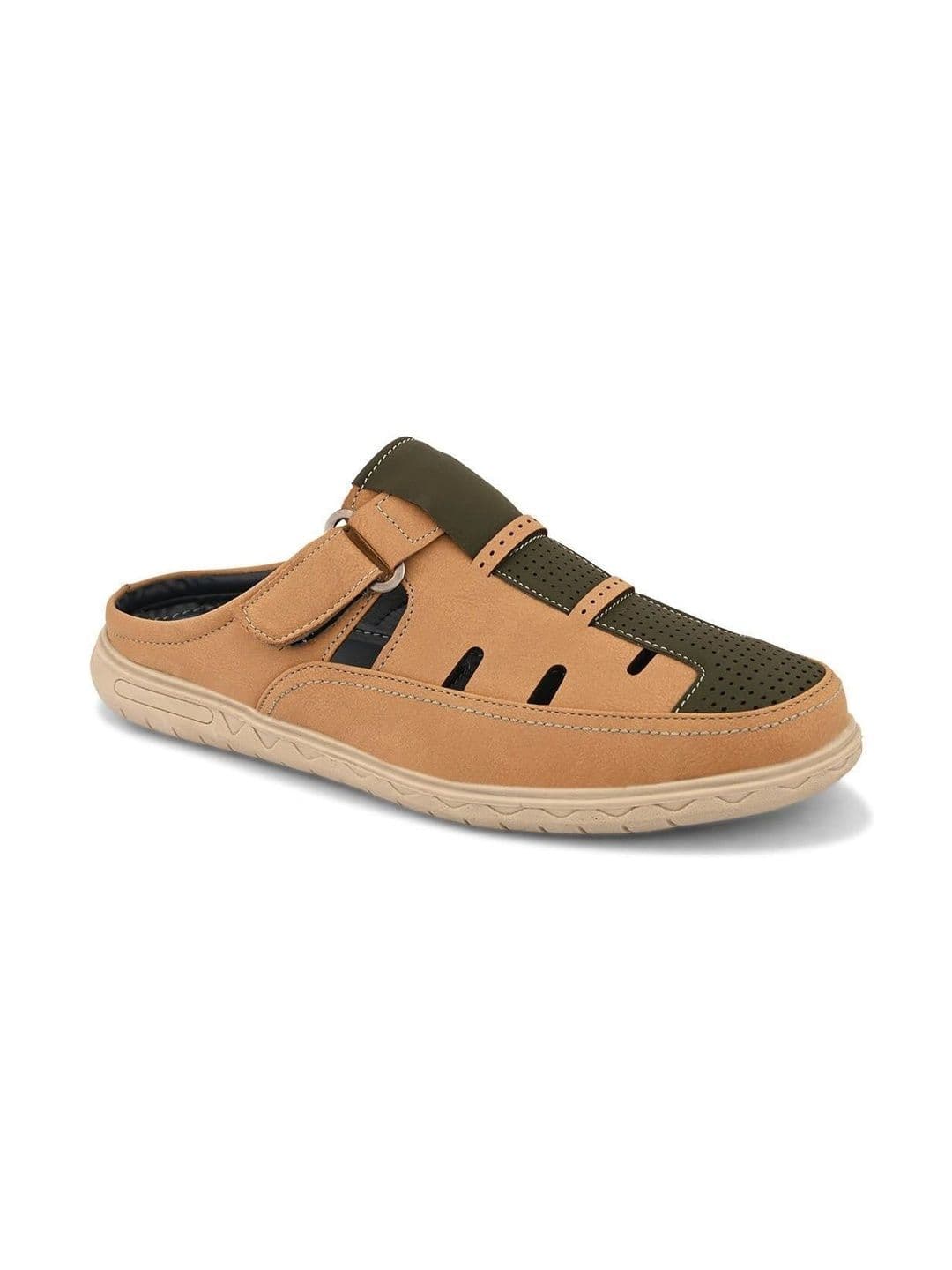 BINUTOP Men Leather Shoe-Style Sandals thumbnail 3