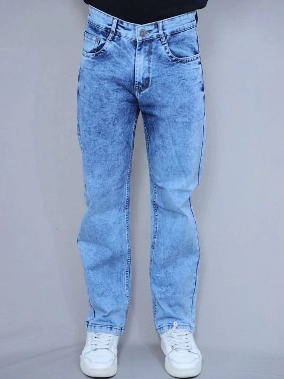Moda Rapido Men Straight Fit Mid-Rise Light Fade Jeans - view 1
