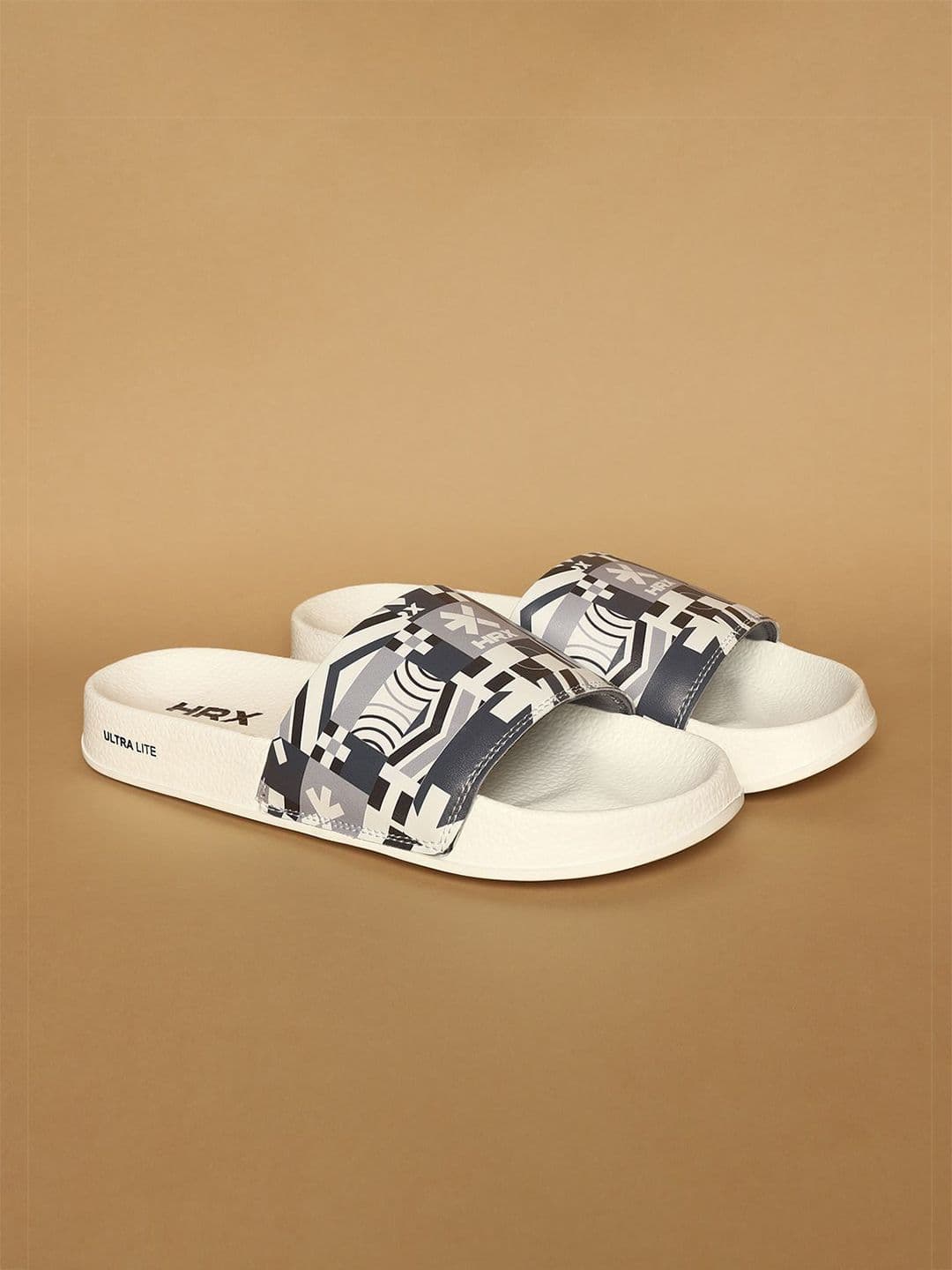 HRX by Hrithik Roshan Men Printed Sliders thumbnail 7