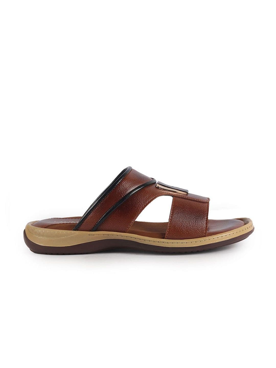 FAUSTO Men PU Slip-On Comfort Sandals thumbnail 6