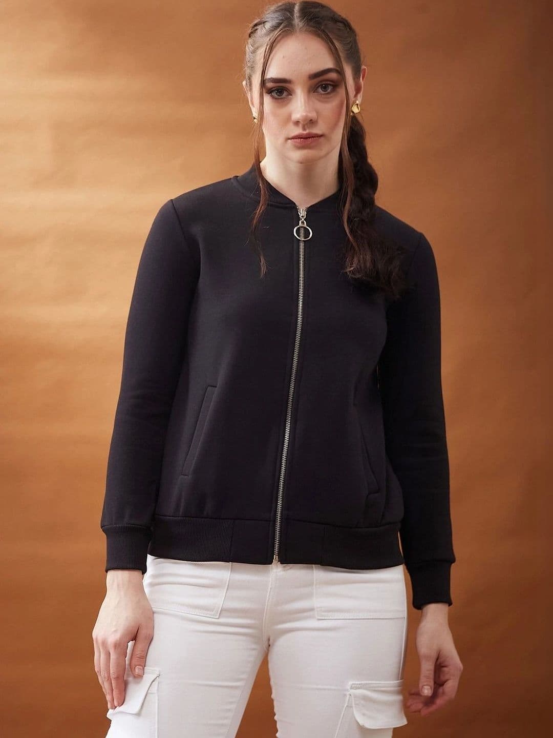DOLCE CRUDO Women Bomber Jacket - view 1