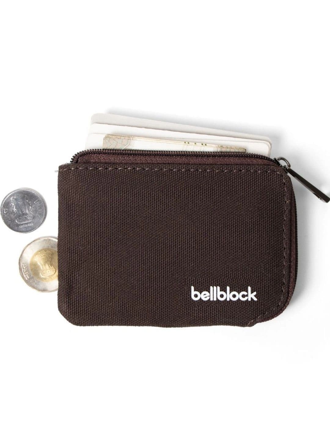Bellblock Unisex Canvas Zip Around Wallet with SIM Card Holder - view 1