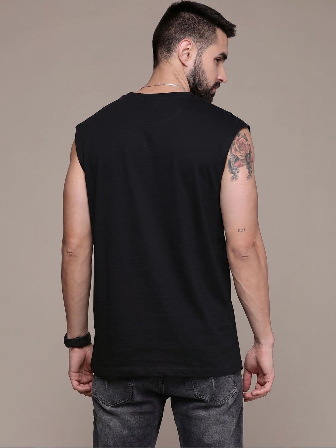 BAESD Men Typography Printed T-shirt thumbnail 3