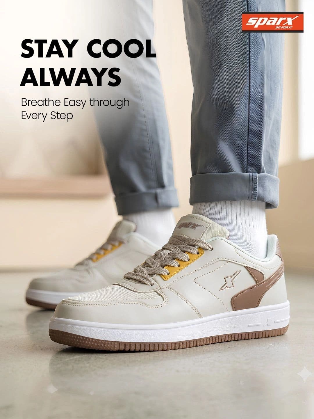 Sparx Men Colourblocked Sneakers thumbnail 6