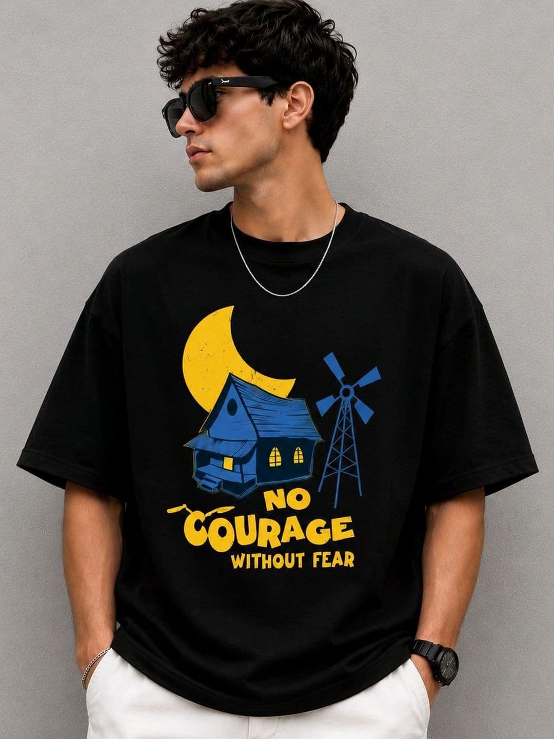 TeeVybe Men Printed T-shirt - view 1