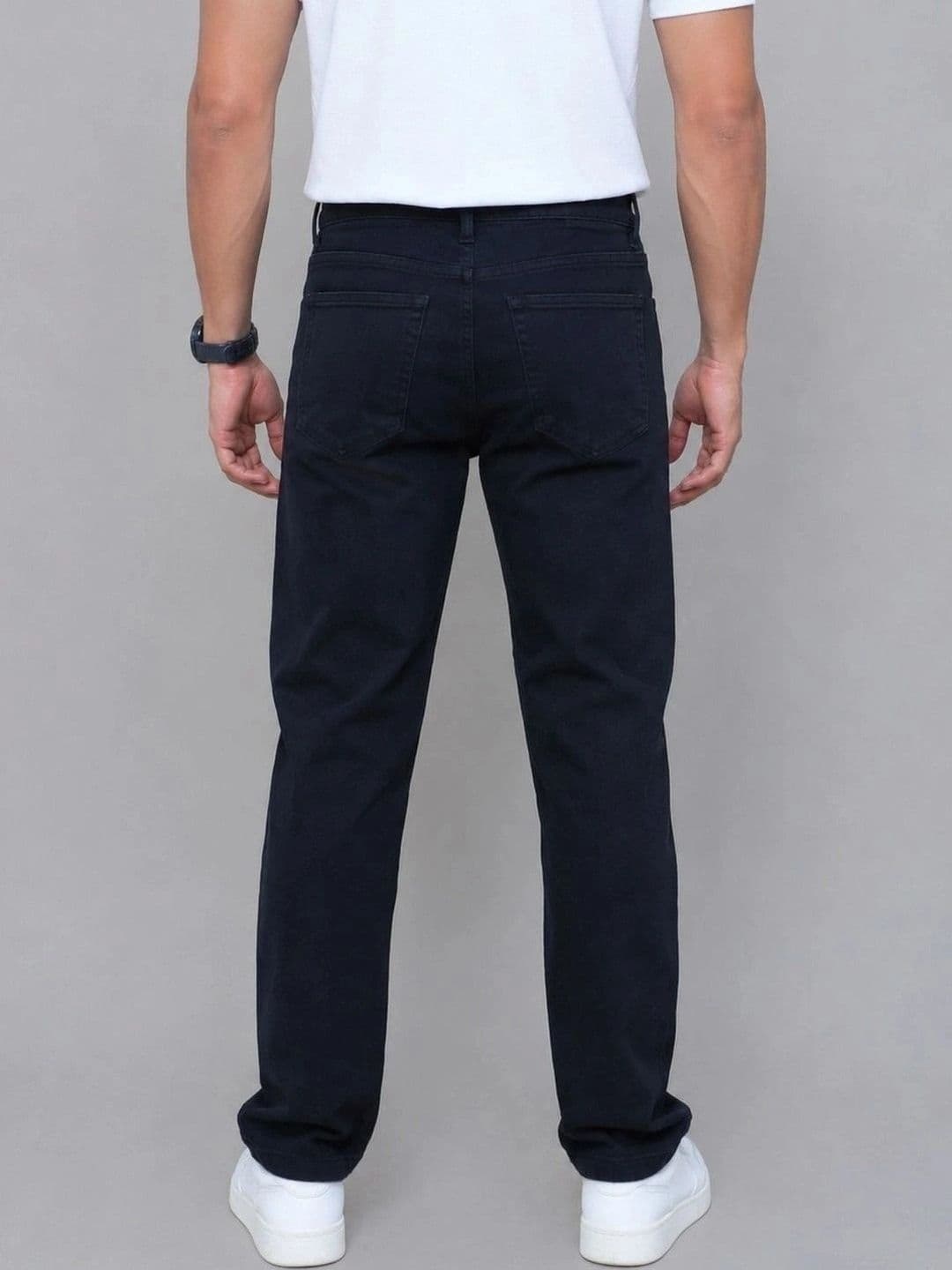 Moda Rapido Men Straight Fit Mid-Rise Light Fade Jeans thumbnail 5