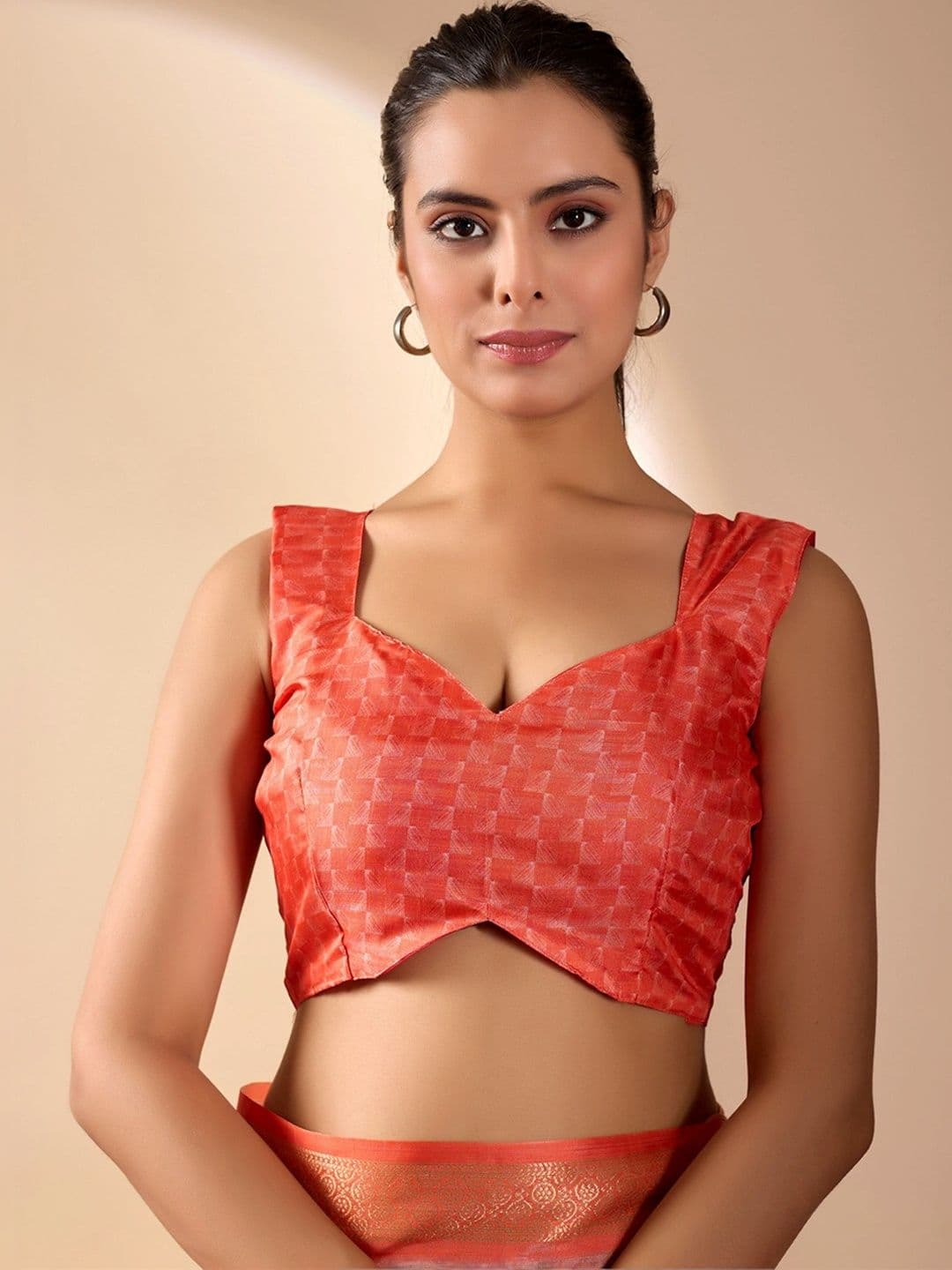 Moda Rapido Floral Zari Silk Blend Designer Saree thumbnail 7