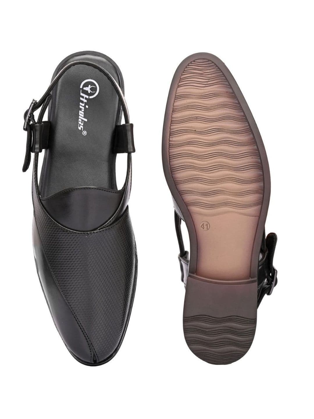 HIROLAS Men Ethnic Shoe-Style Sandals thumbnail 7