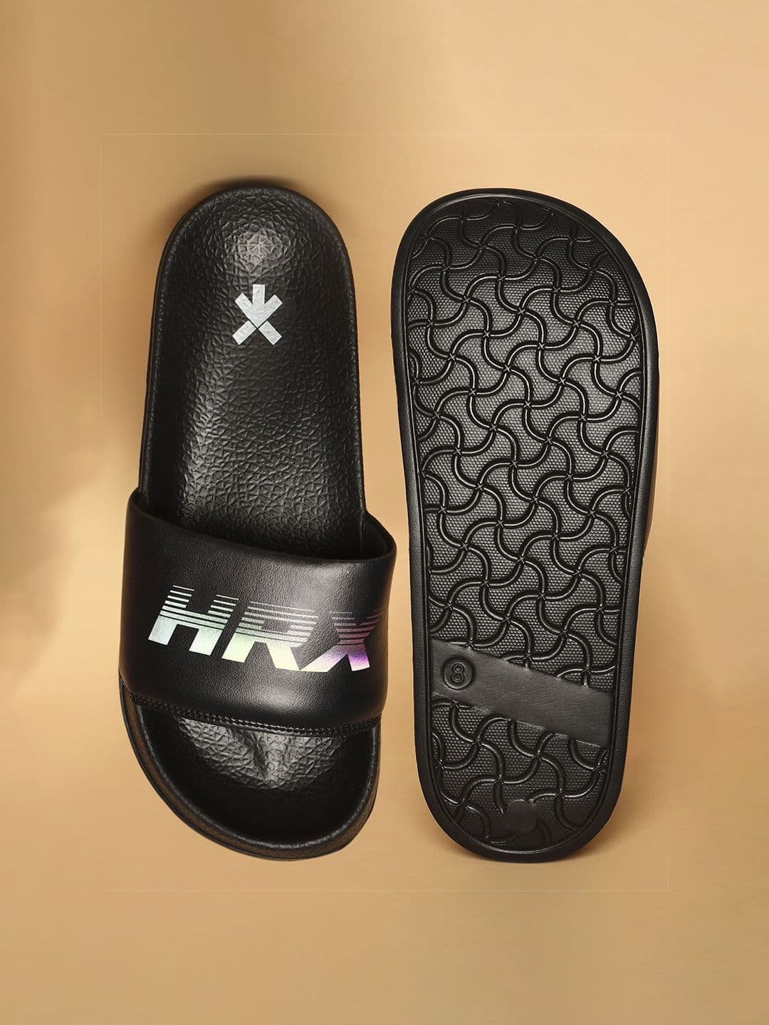 HRX by Hrithik Roshan Men Printed Sliders thumbnail 4