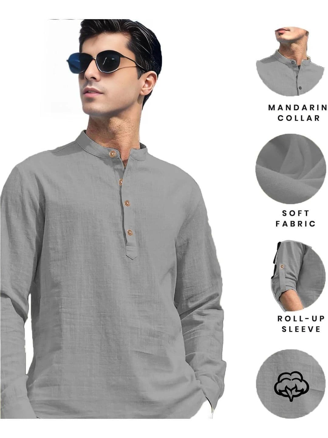 Amrit Trending Men Kurta thumbnail 4