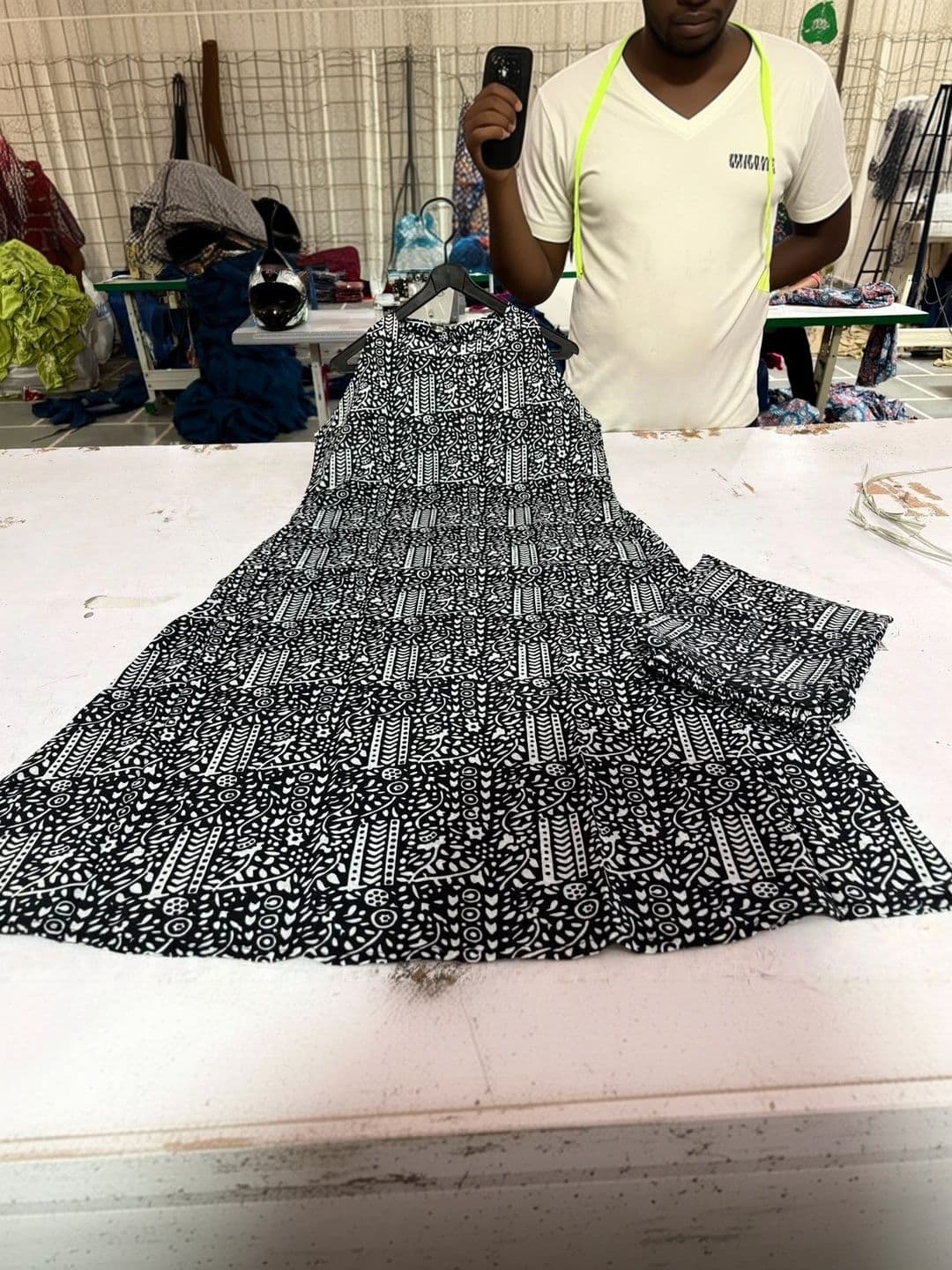MARIONETTEFASHION Printed Round Neck Pure Cotton A-Line Kurta & Trousers thumbnail 6