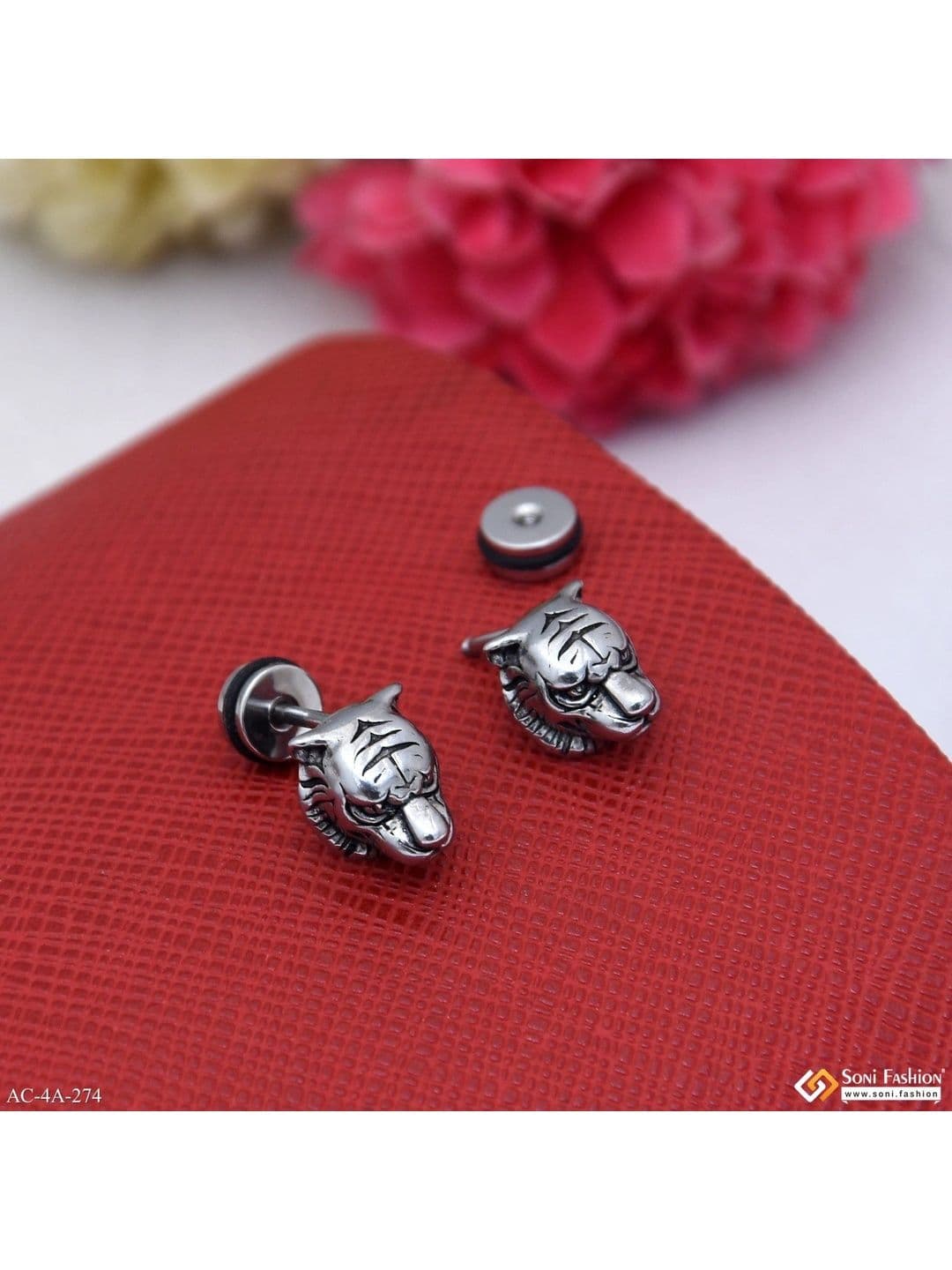 Soni Fashion Animal Shaped Studs Earrings thumbnail 5