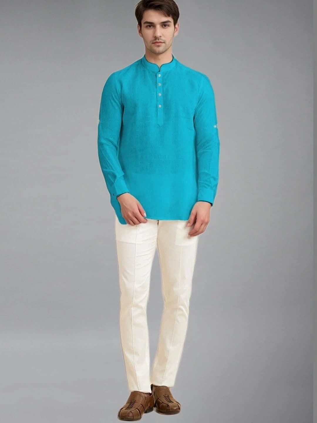 Amrit Trending Men Kurta thumbnail 4