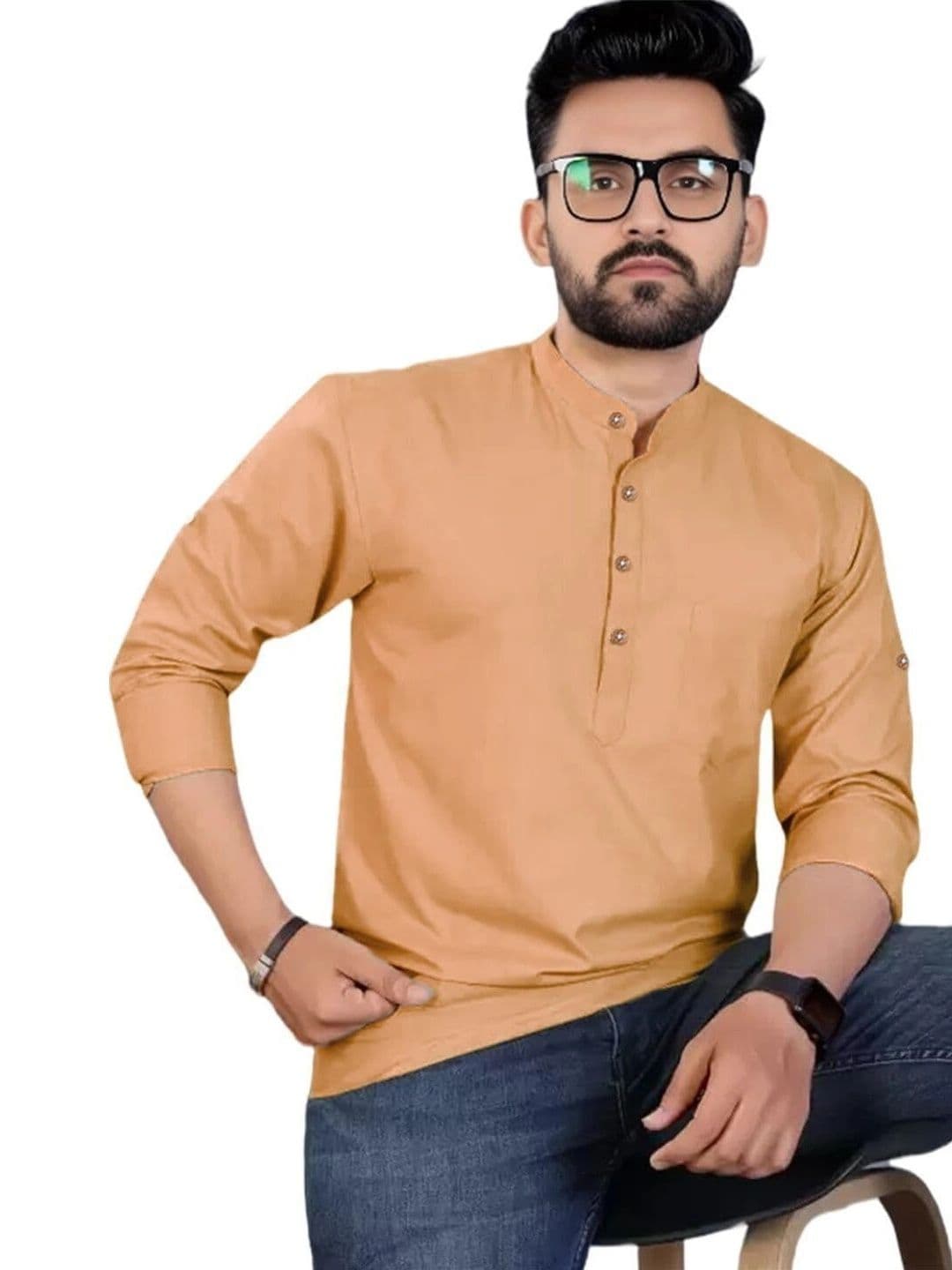 Amrit Trending Men Kurta thumbnail 4