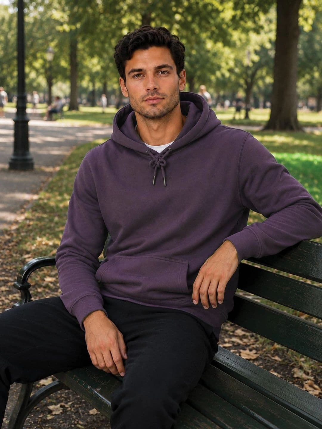 ADRO Men Hooded Sweatshirt thumbnail 3