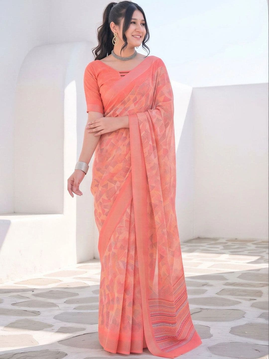 Anouk Zari Designer Saree thumbnail 6