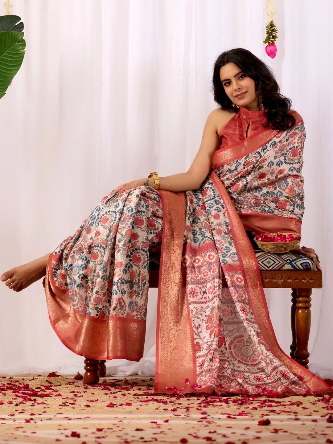 Moda Rapido Zari Silk Blend Designer Saree thumbnail 7