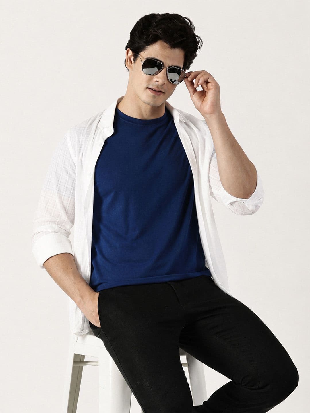 SOULIVELY Men Cotton Stretch T-shirt thumbnail 3