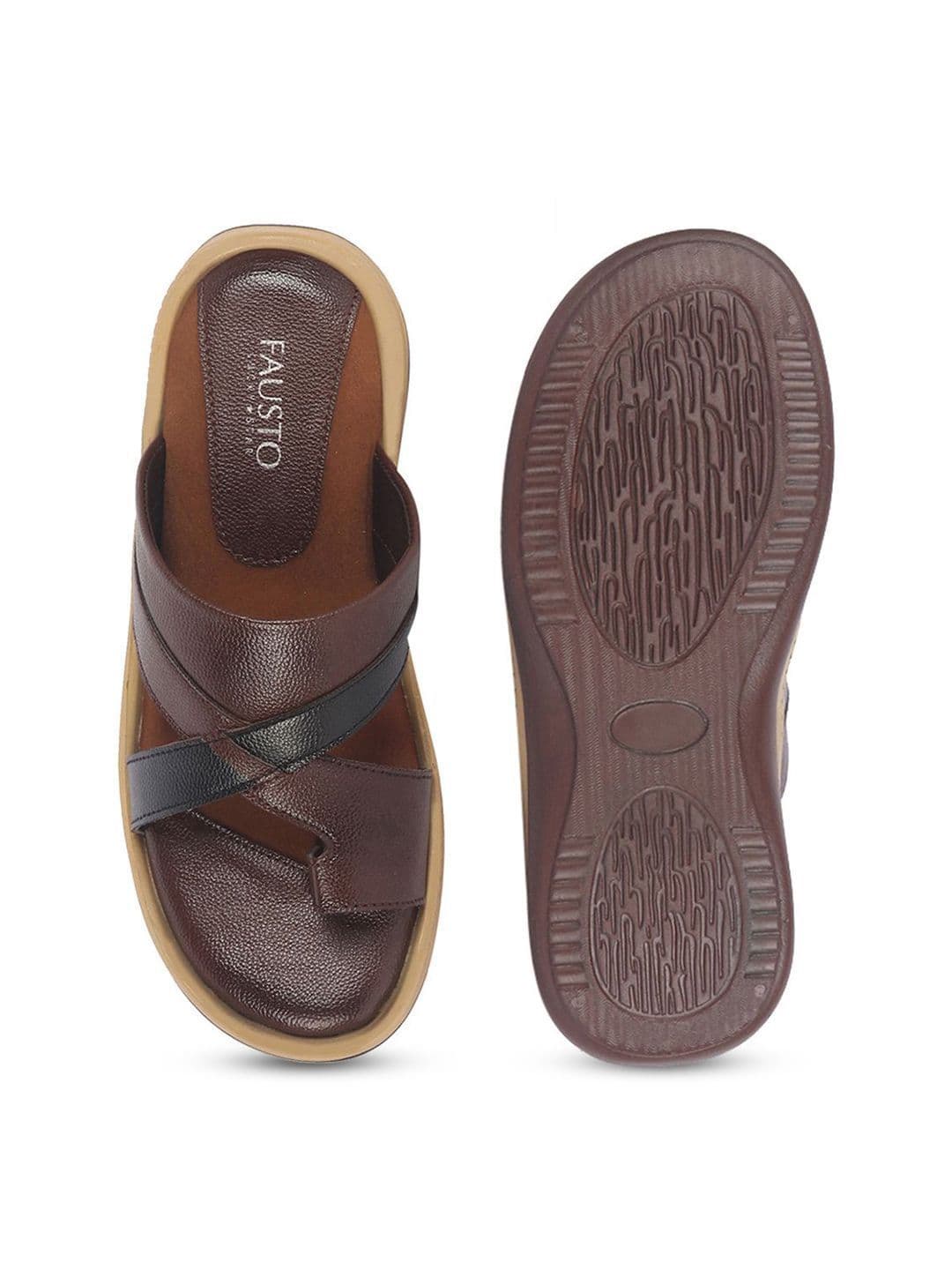 FAUSTO Men PU Comfort Sandals thumbnail 3